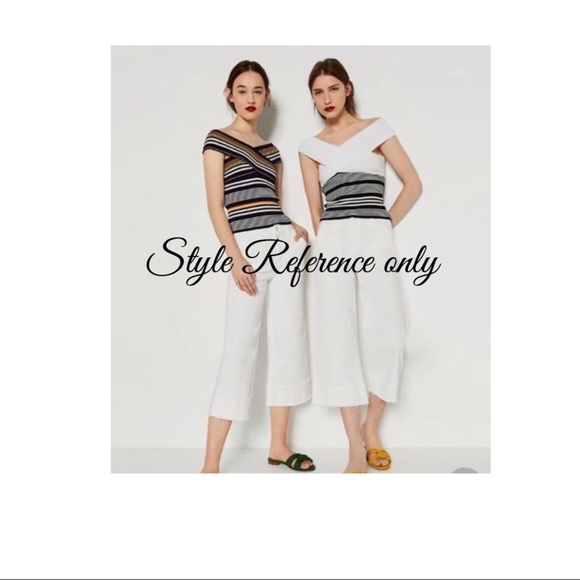 Zara Knit Over Shoulder Top. Size S Woman - Picture 6 of 6